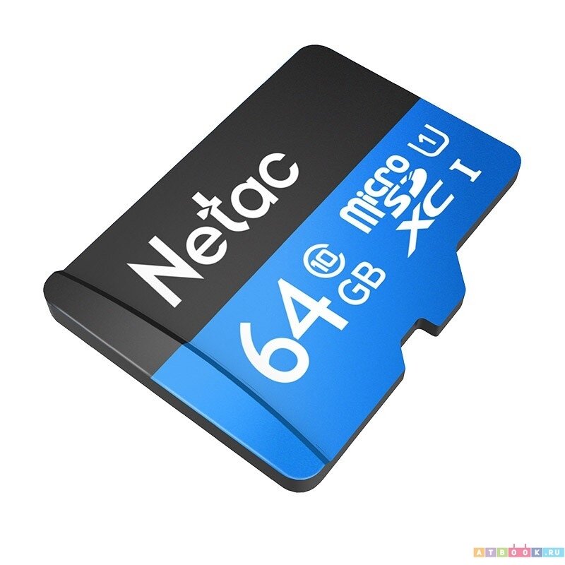 Карта памяти Netac P500 microSDHC 64Gb Class 10 + SD адаптер, NT02P500STN-064G-R - фото №8