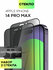 Набор защитных стёкол антишпион на Apple iPhone 14 Pro Max (Айфон...