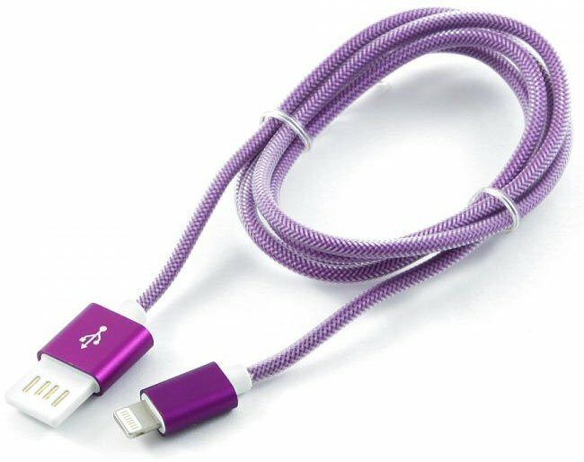 Кабель USB - Lightning, 1м, Gembird CCB-APUSBP1M (CCB-ApUSBp1m)