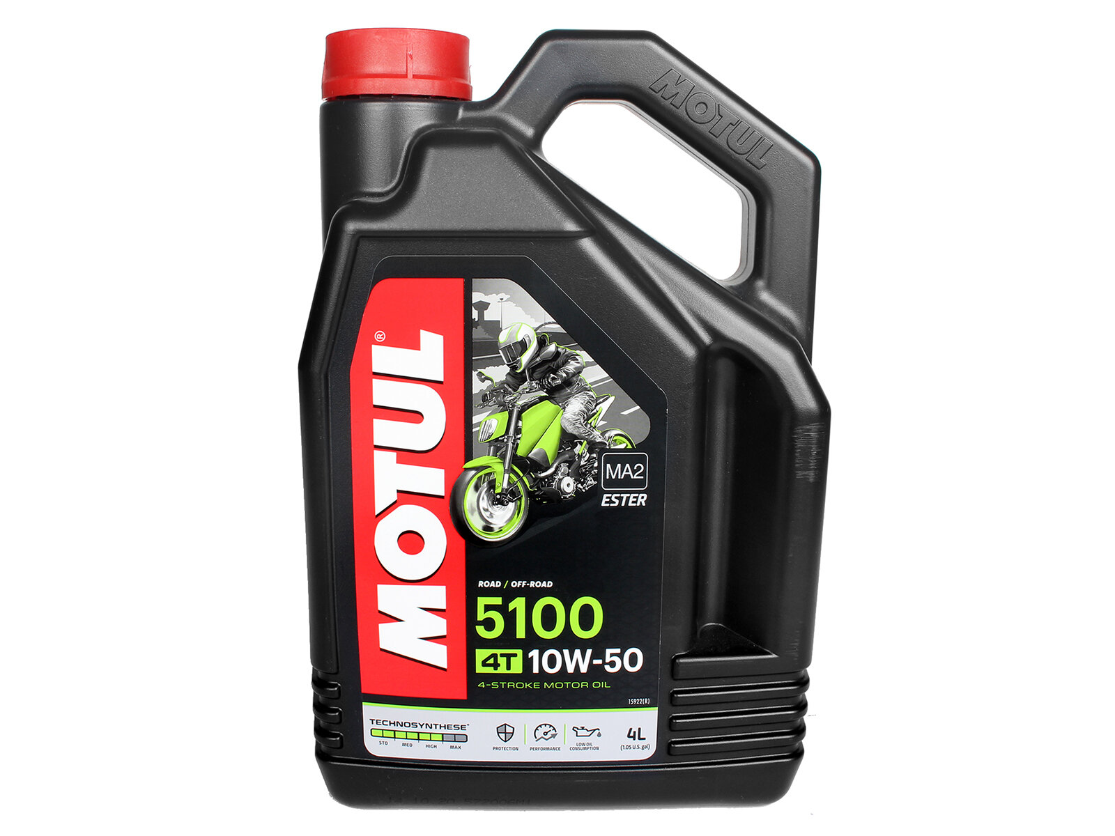 Синтетическое моторное масло Motul 5100 4T 10W50