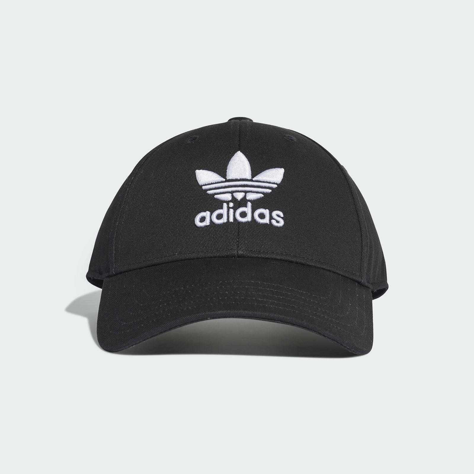 Бейсболка adidas для мужчин, размер 56-58, черный — фото 1