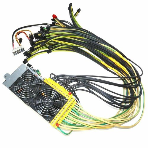 Серверный блок питания для майнинга DELL E2700P-00 2700 ватт под 6 карт 6 разъемов 12VHPWR 21499₽