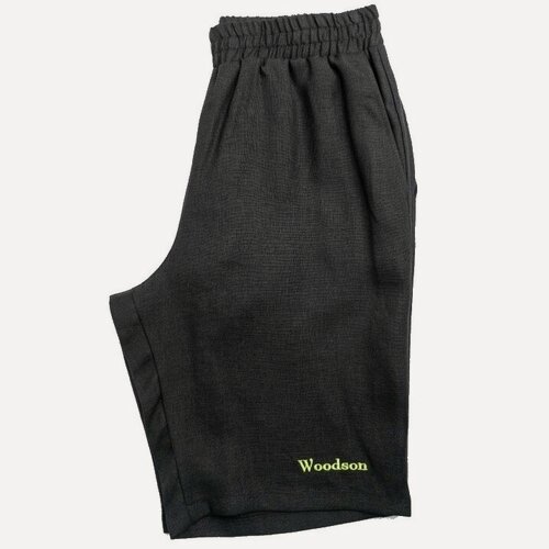 Изображение товара Шорты банщика WoodSon чёрный лен (размер 46-48, арт. WSH19)