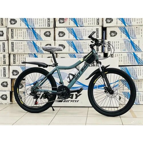 Велосипед Sky Way горный городской 24 зеленый 1699000₽