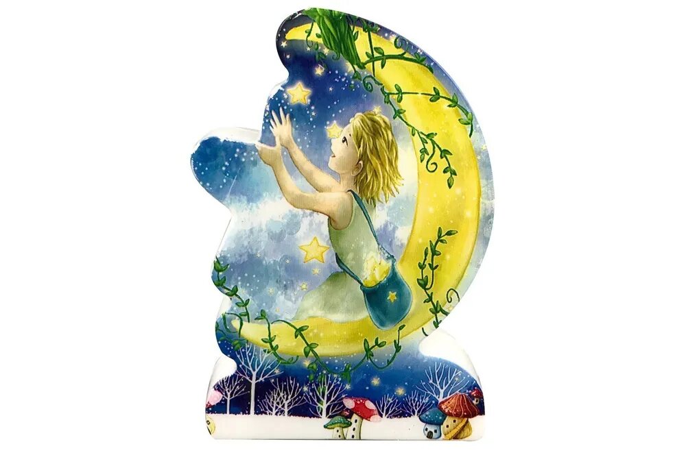 фото Ночник светодиодный NLA 11-М луна с выключателем на корпусе IN HOME