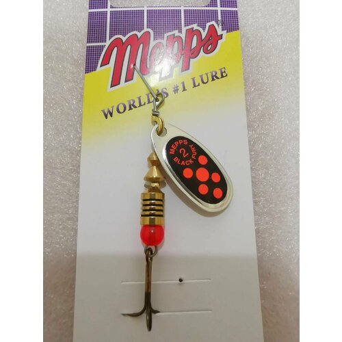 Блесна Mepps BLACK FURY ORANGE AG #2 (4,5г)