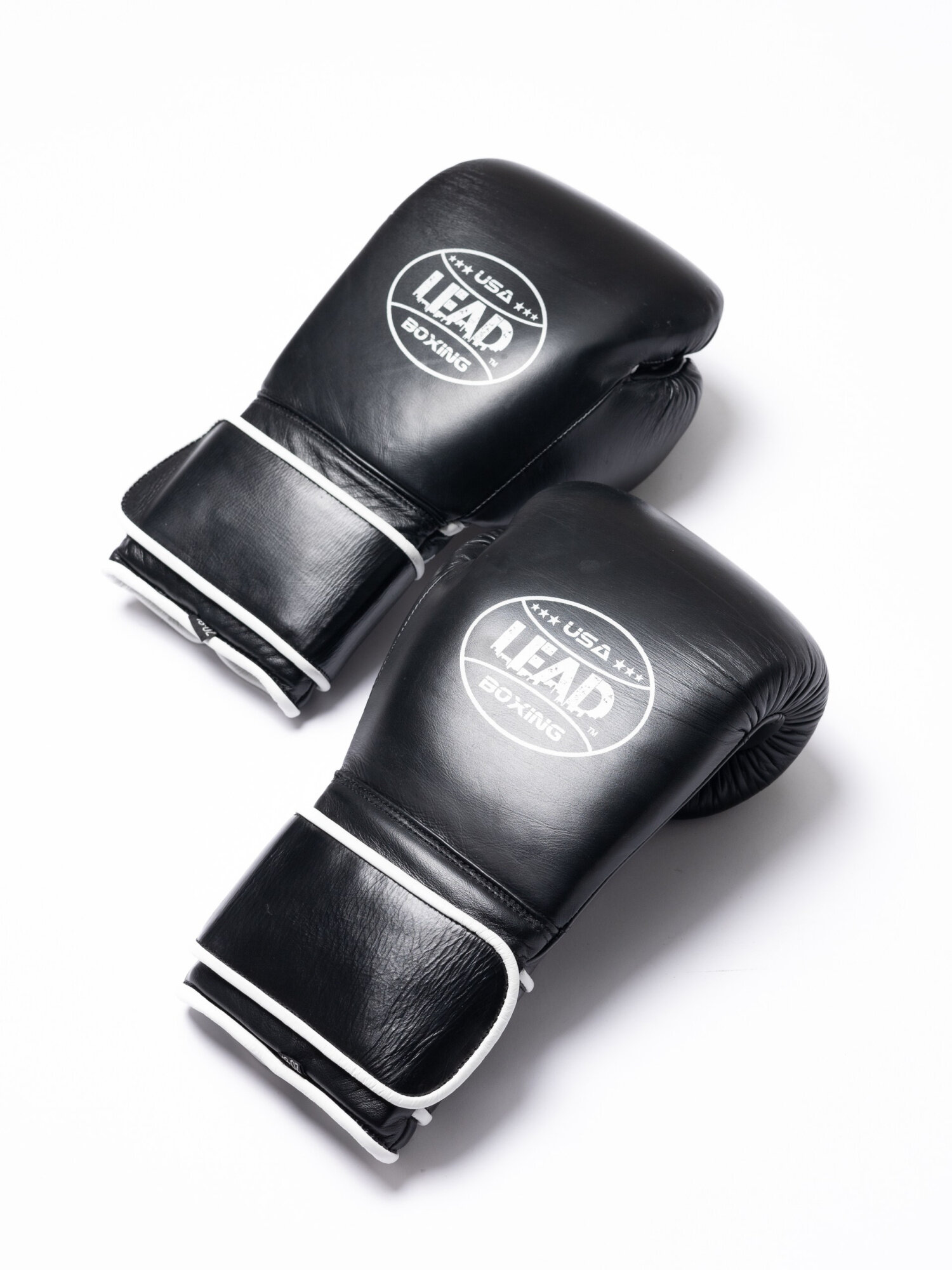 Спаринговочные перчатки Elite Soft Gloves (Black) - Leaders - Черный - 16 oz