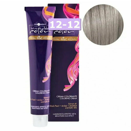Hair Company INIMITABLE BLONDE Coloring Cream 12.12, 100 мл. Крем-краска Супер-блондин пепельно-фиолетовый