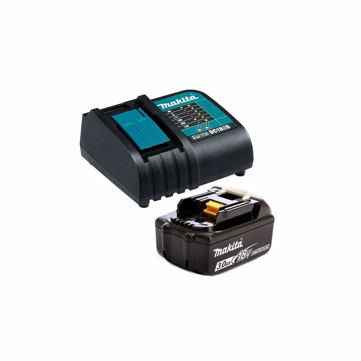 Набор Makita LXT 191A23-6 (акк. BL1830B 3Ач 18В з/у DC18SD)