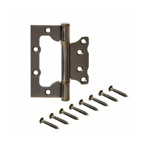 Петли врезные к-кт - 2шт Apecs 10075-В2-Steel-GRF графит 567₽