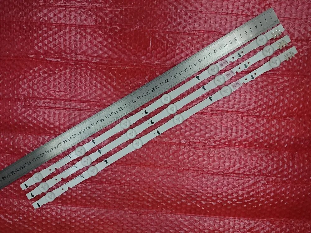 Светодиодная лента для подсветки Samsung 6 диодов 560 мм (3 шт.) 3 PCS For 1 TV