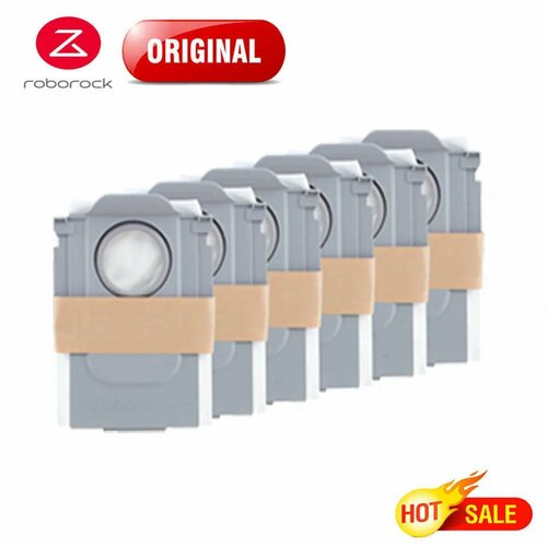Оригинальные мешки для пыли Roborock Q Revo 6pcs dust bag 2214₽