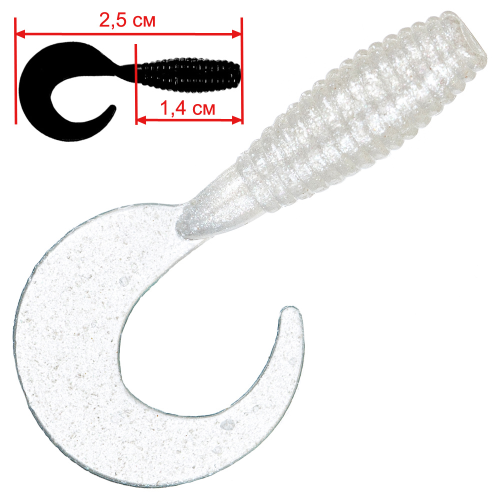 Силиконовая приманка CF Angry Spin 1