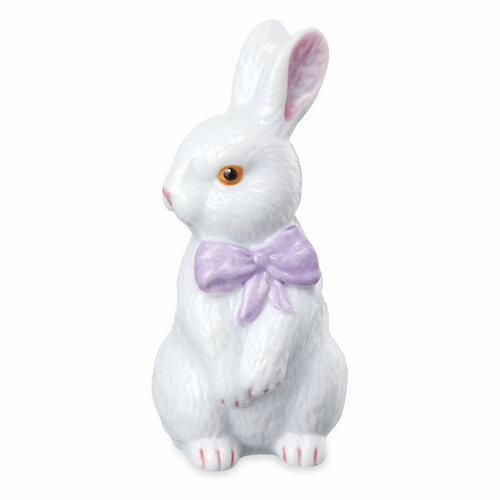 Фигурка Hutschenreuther Кролик с бантом на шее 6 см, фарфор, п/к