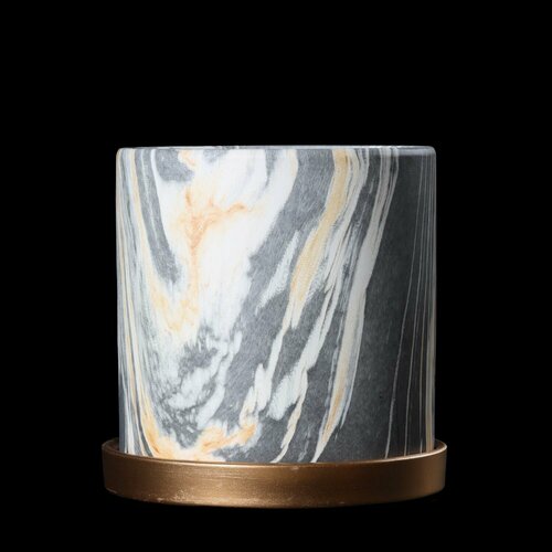 Горшок «Grey marble» д14 для комнатных растений от продавца горшечных растений LuxuryPlants