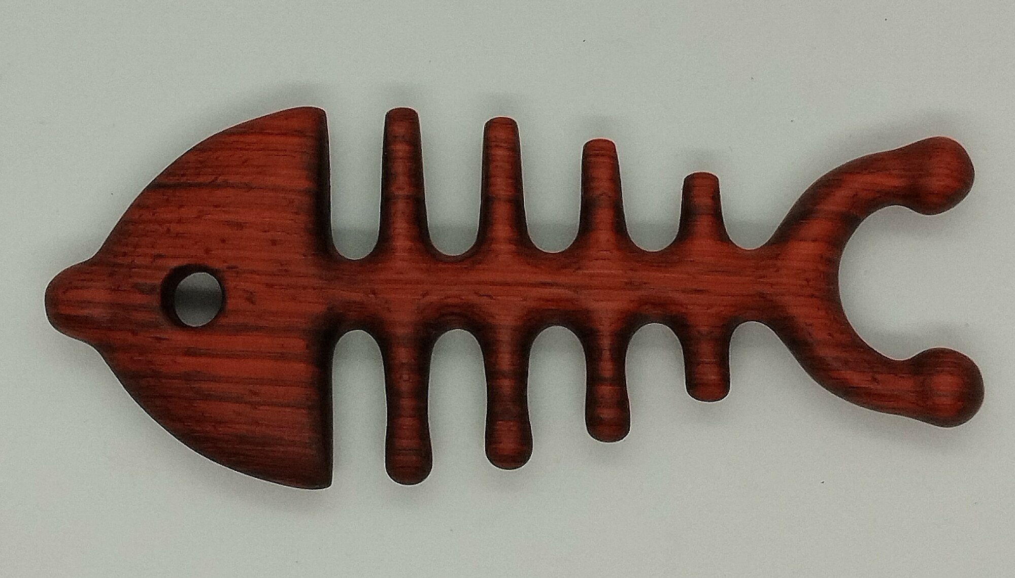 Массажная расческа для влажных волос "Рыба", 13,5*6 см.