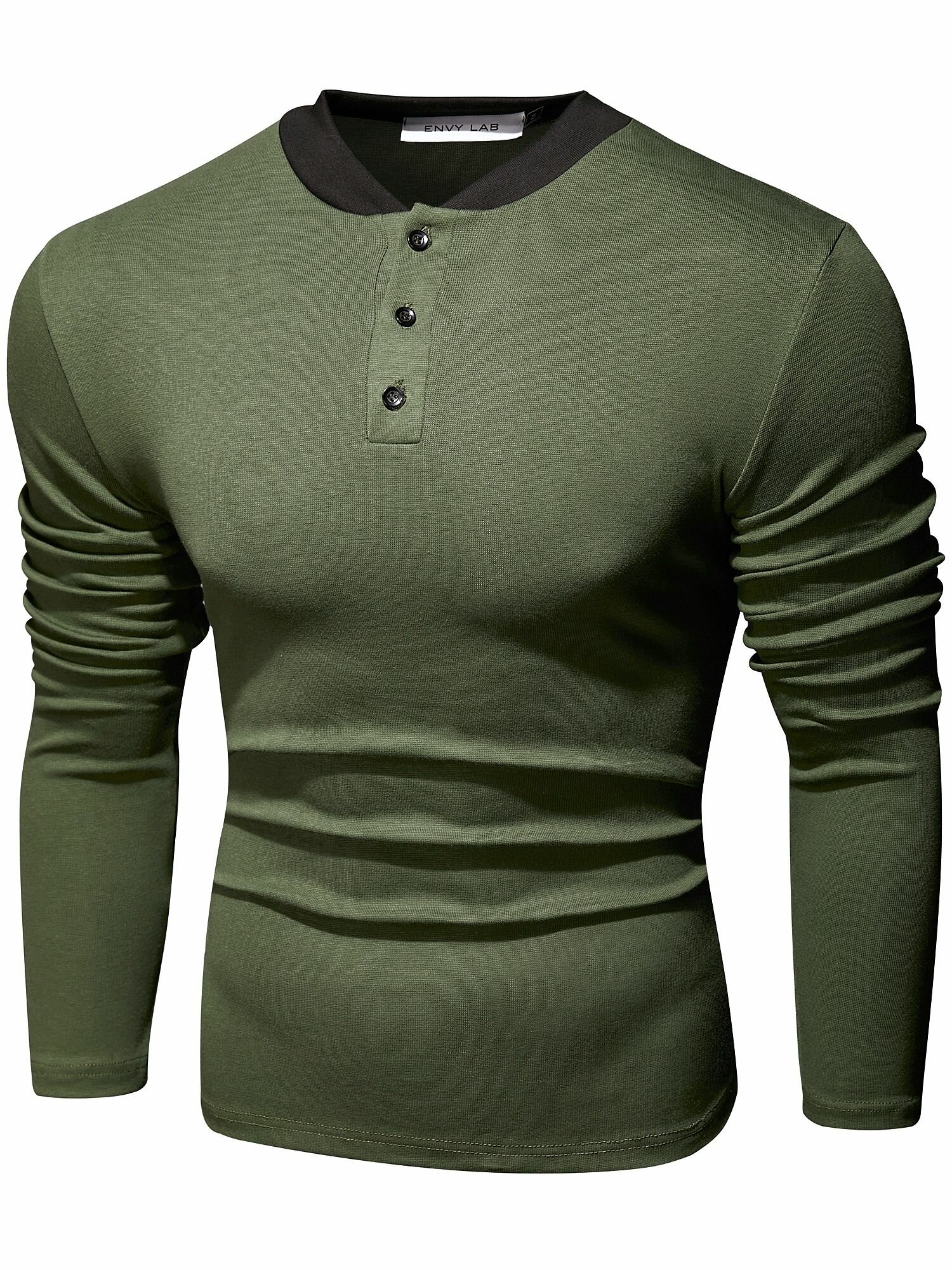 Пуловер Envy Lab  размер XL    темно зеленый