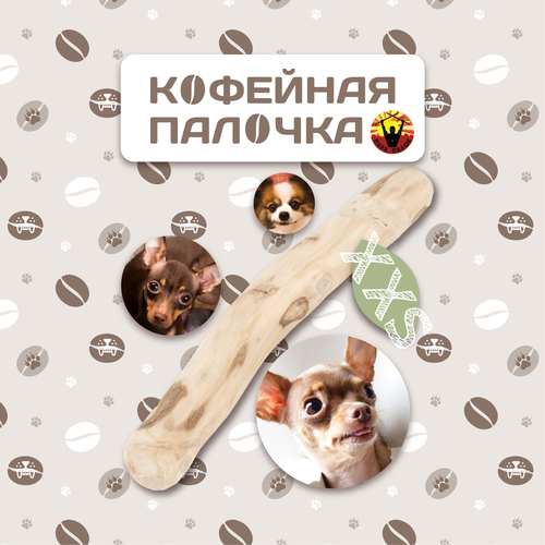 Игрушка для собак Пара Палок, для гигиены полости рта, дерево