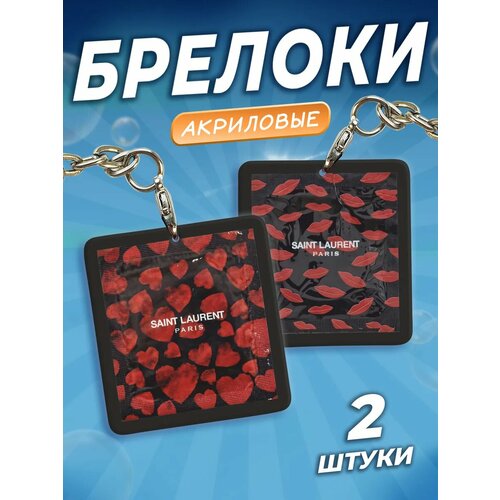 фото Брелок orange, 2 шт., черный, красный