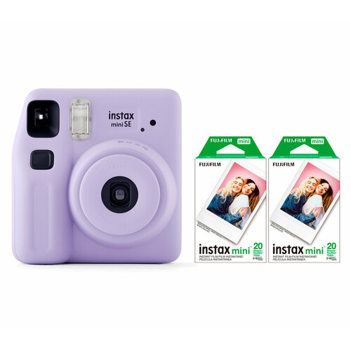 Фотоаппарат моментальной печати Fujifilm Instax MINI SE Joy Pack фиолетовый 17990₽