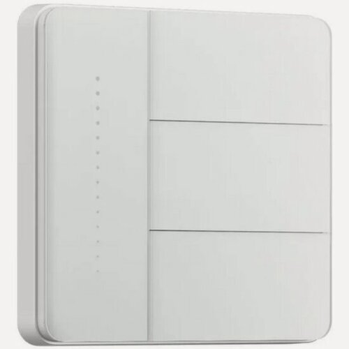 Изображение товара Умный настенный выключатель Aqara Z1 Pro (3 клавиши), цвет: белый, модель ZNQBKG44LM_wh