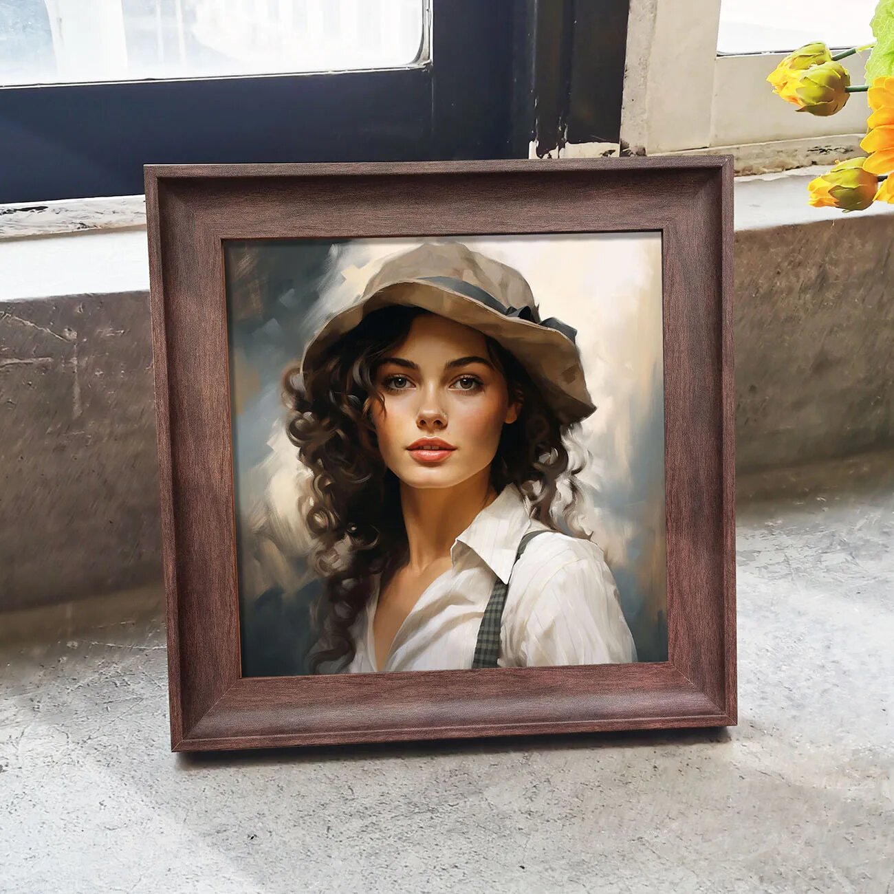 Деревянные фоторамки VCC 10x15 20x20 20x25 см Walnut color 10X15cm 6inch