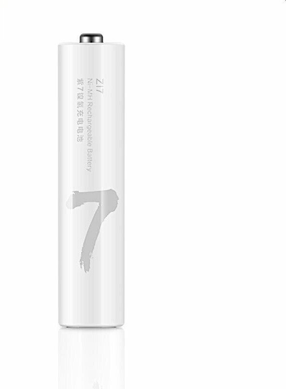 Изображение Аккумуляторные батарейки Xiaomi ZMI ZI7 Ni-MH Rechargeable Battery HR03 (4 шт.) тип ААА, шт ZMKAA711CNCM