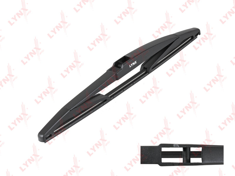 Щетка стеклоочистителя задняя,300мм LYNXauto LR30E для CHERY Tiggo 05>, DAIHATSU Terios 1.3-1.5 05>, JEEP Grand Cherokee III-IV 3.0D-6.1 05>, MITSUBISHI