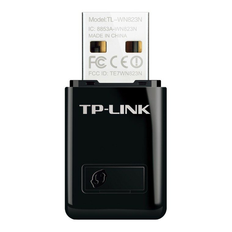 Адаптер Wi-Fi TP-LINK TL-WN823N черный