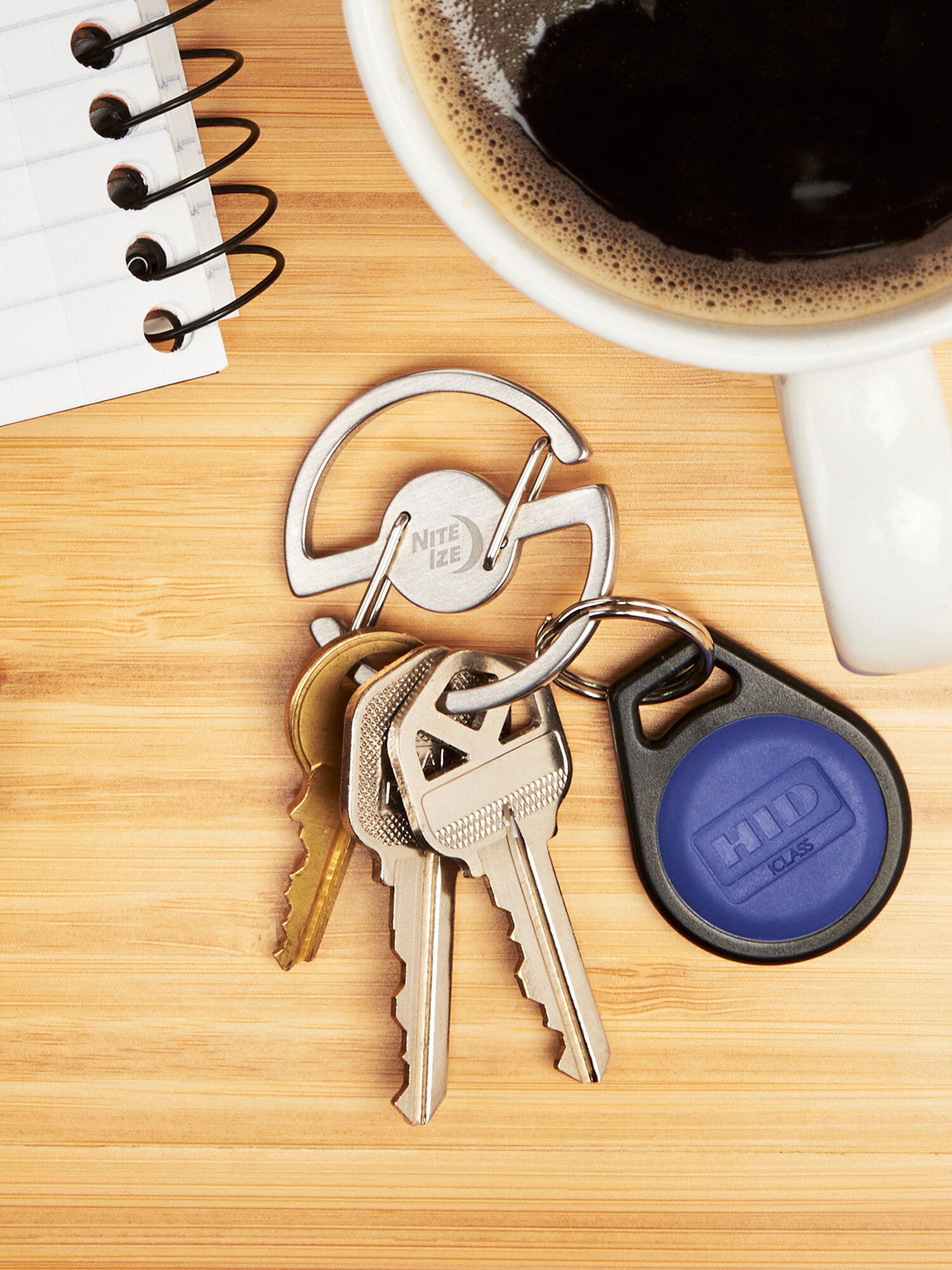 Брелок Nite Ize, серебристый — фото 1