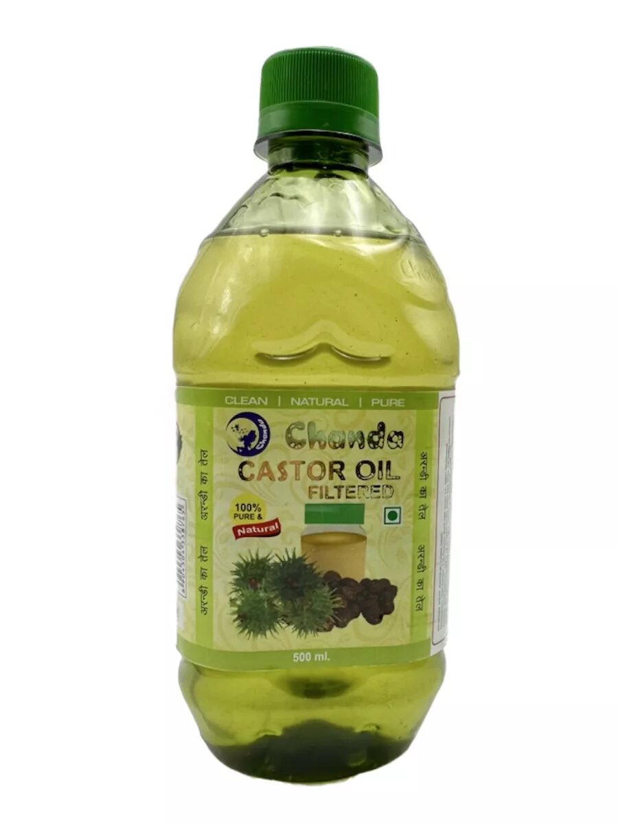 Масло касторовое фильтрованное (Castor Oil Filtered), 500 мл