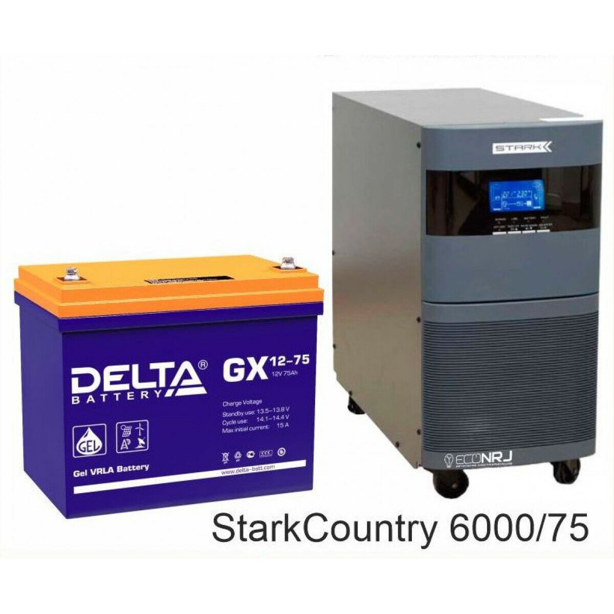 Stark Country 6000 Онлайн, 12А + Delta GX 12-75