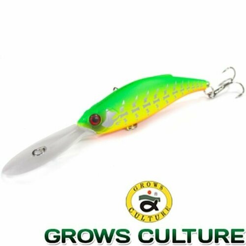 Воблер Deep Shaker 85F 18гр #17, воблер троллинговый шумовой для рыбалки