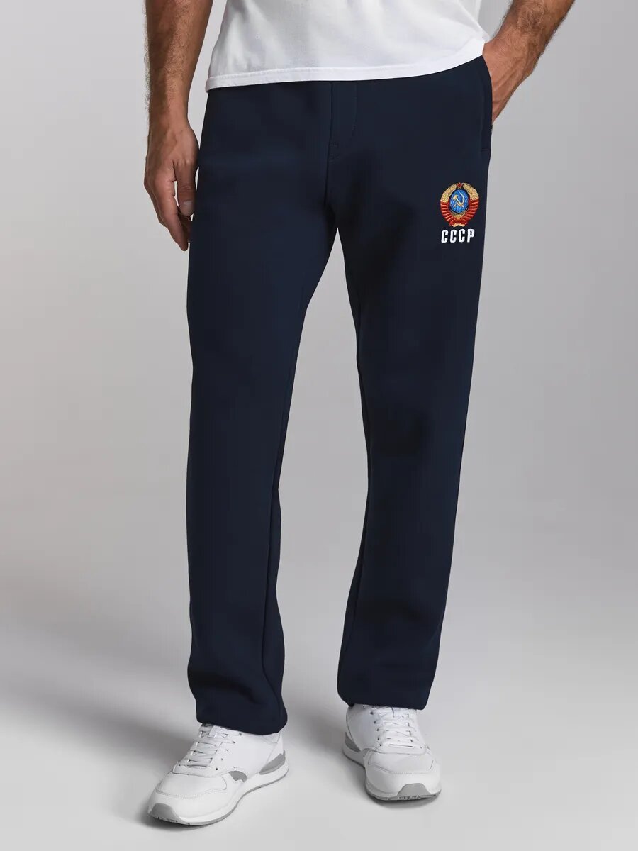 Брюки спортивные RUSTEAM размер 50 темно-синий