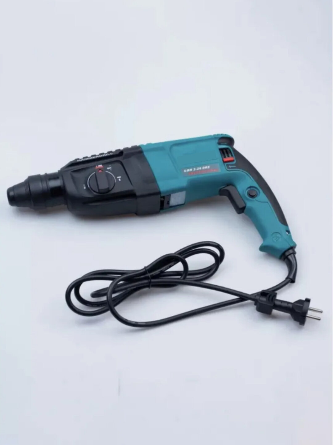 Перфоратор SDS PLUS, 3x режимный, 26 mm кейс для хранения, сверла в комплекте — фото 1