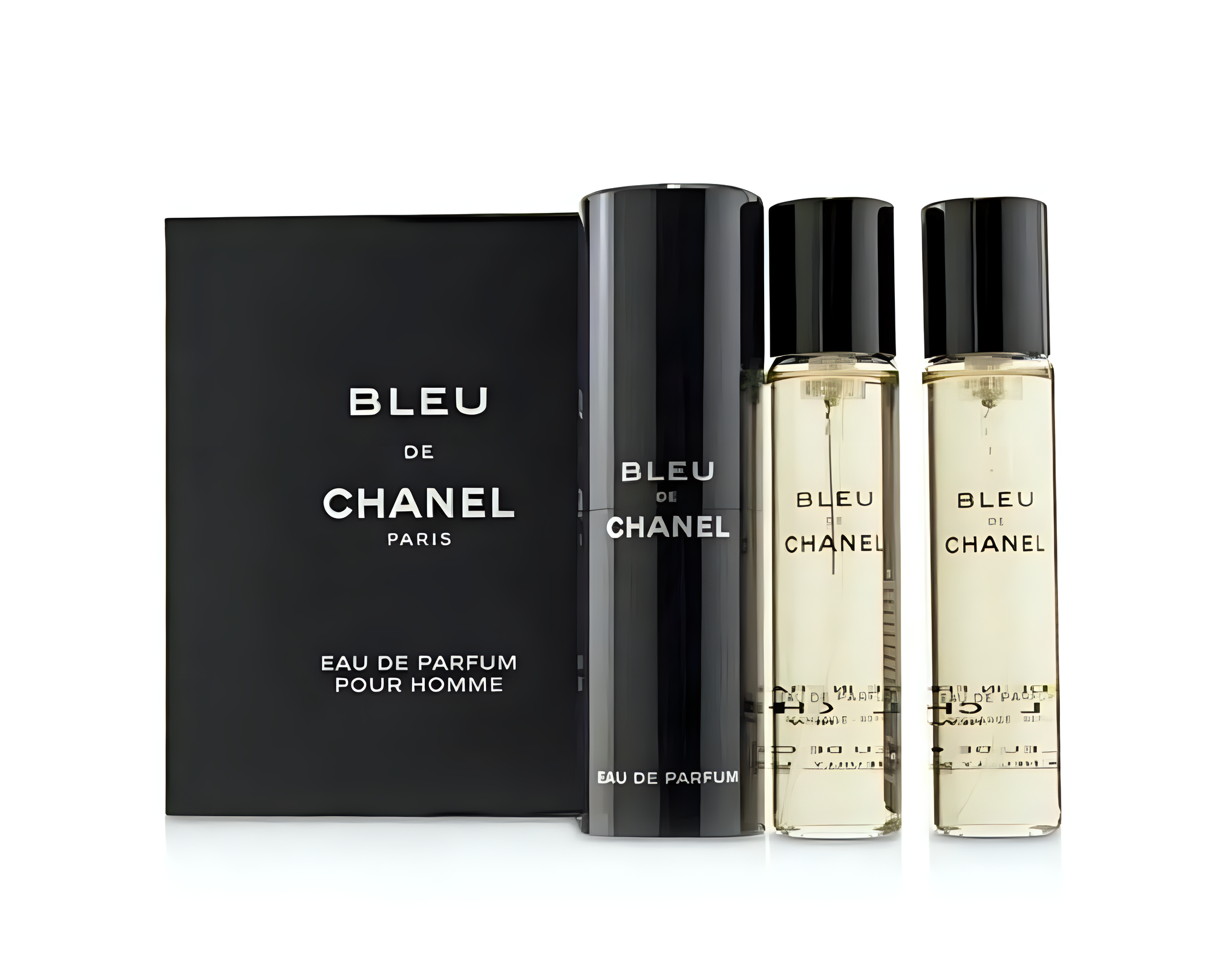 Парфюмерная вода Chanel, Bleu de Chanel, для мужчин, древесно-фужерные, 3 блока по 20мл