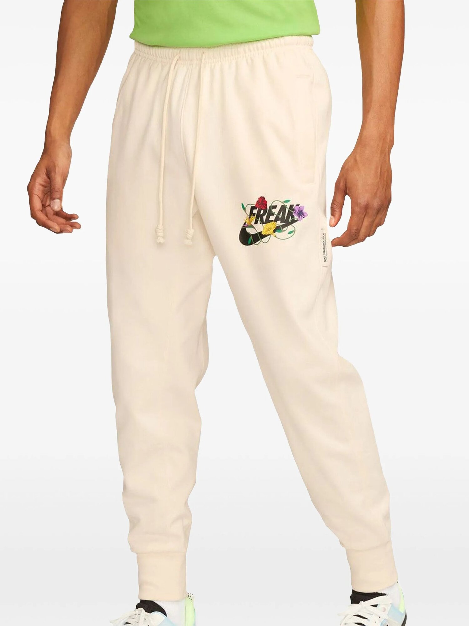 Брюки спортивные NIKE Giannis Standard Issue Dri-FIT Pale Ivory, размер L, бежевый