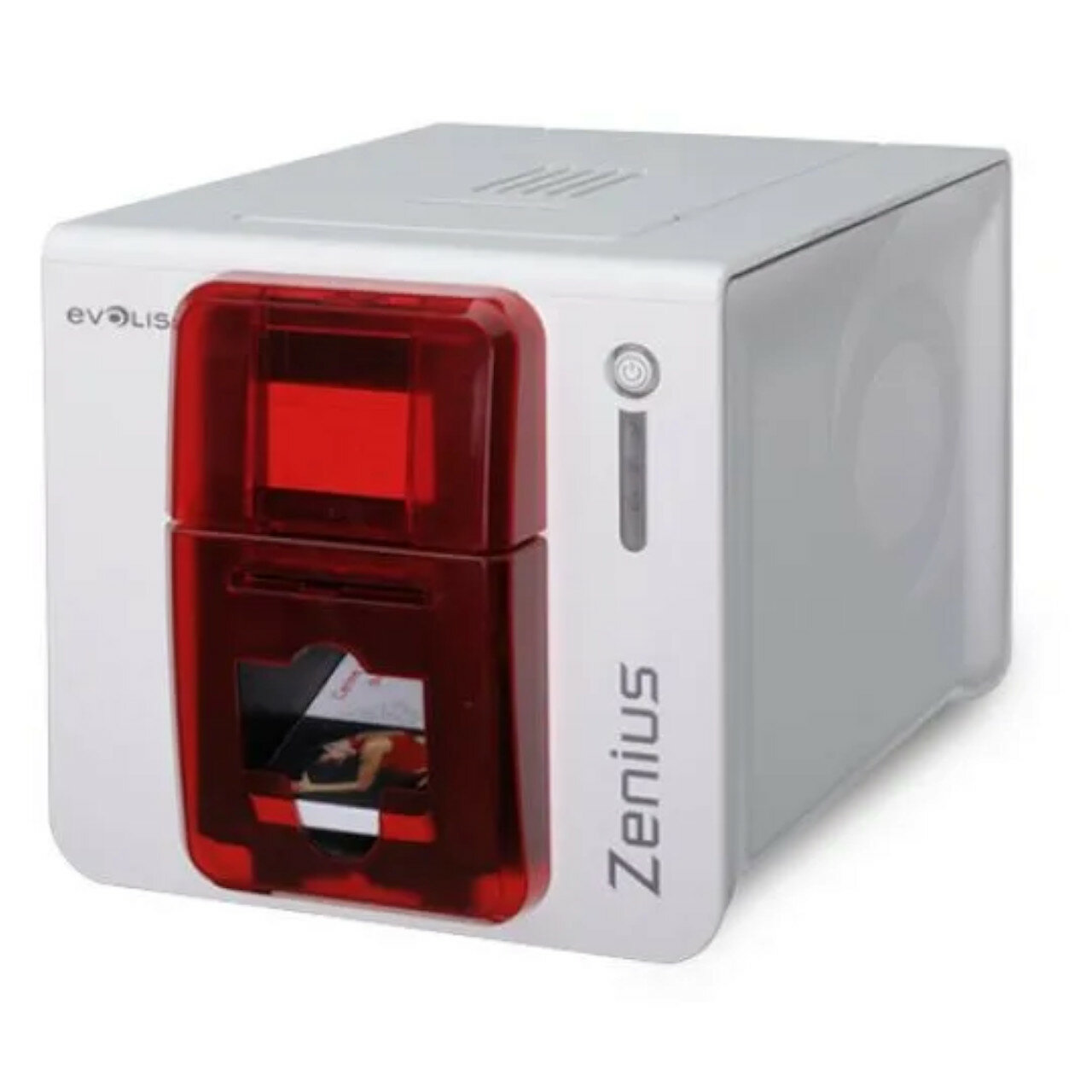 Принтер для печати пластиковых карт Evolis Zenius Classic Fire Red