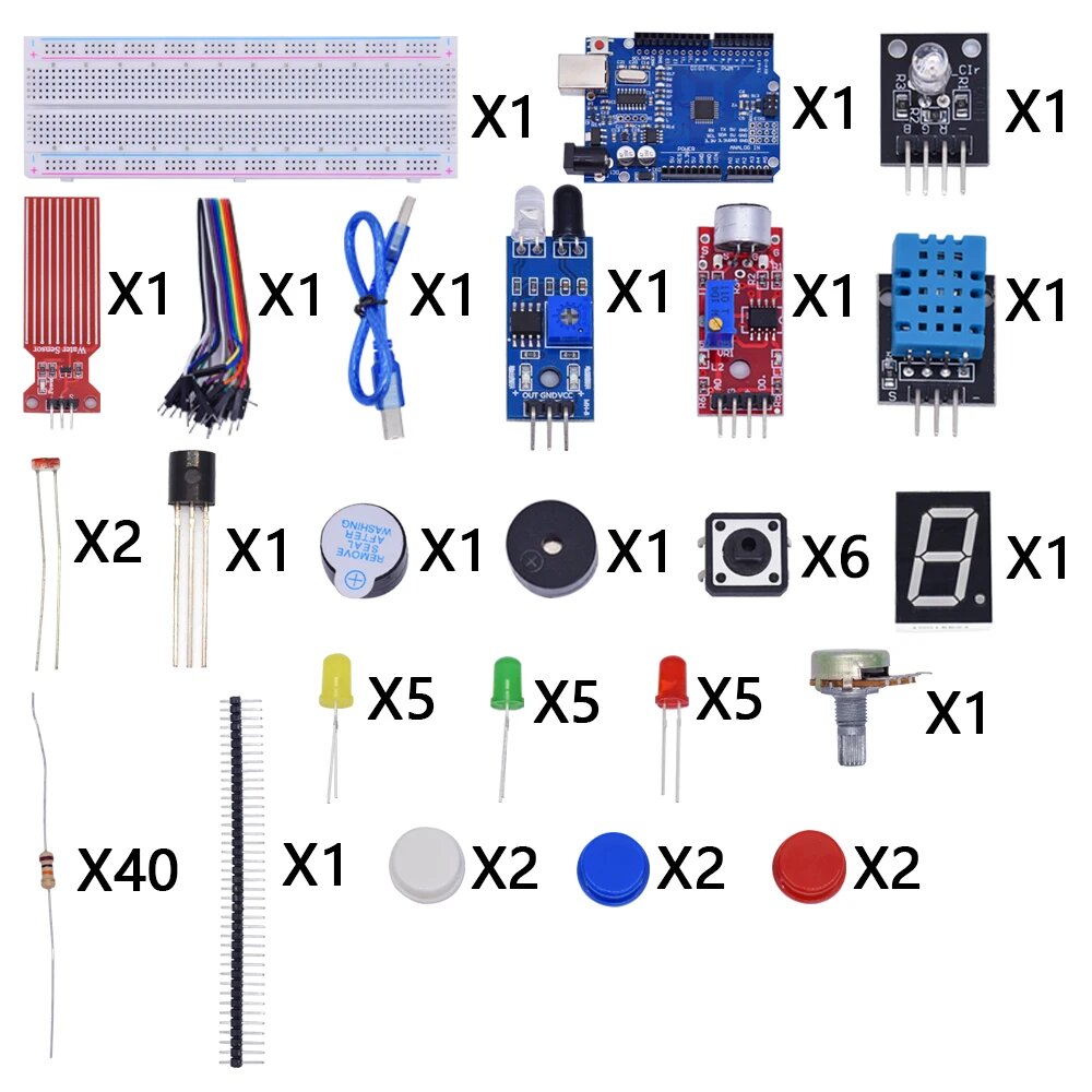 Набор для Arduino Uno R3 WAVGAT, No box