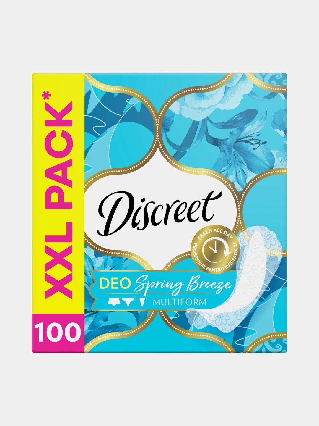 Прокладки Discreet Deo Spring Breeze Multiform ежедневные 100шт