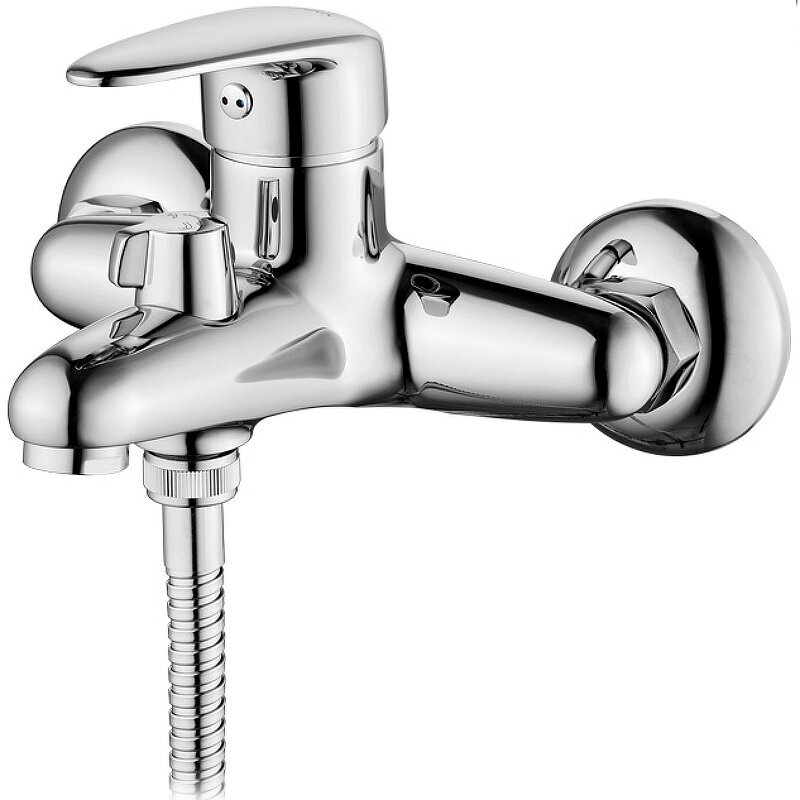 Смеситель для ванны Lemark Pramen LM3314C с коротким изливом, латунь