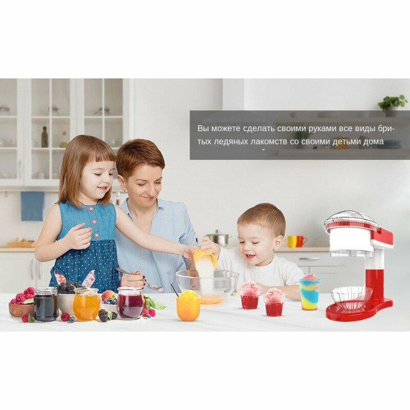 Картинки Маленькая машина для бритья льда Бытовая электрическая льдогенератора европейского стандарта Дробилка льда Машина для смузи Град Льдогенератор Машина для смузи