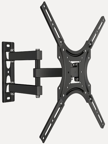 Изображение товара Кронштейн на стену STE-344 для телевизора 26"- 55", наклонно-поворотный, до 40 кг, черный