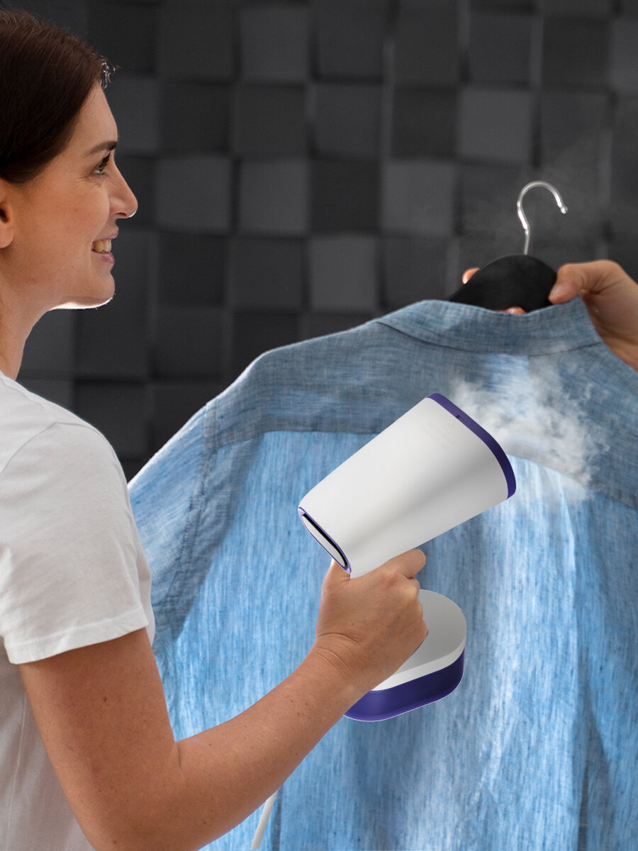 Ручной отпариватель Kitfort КТ-985-1 фиолетовый — фото 1