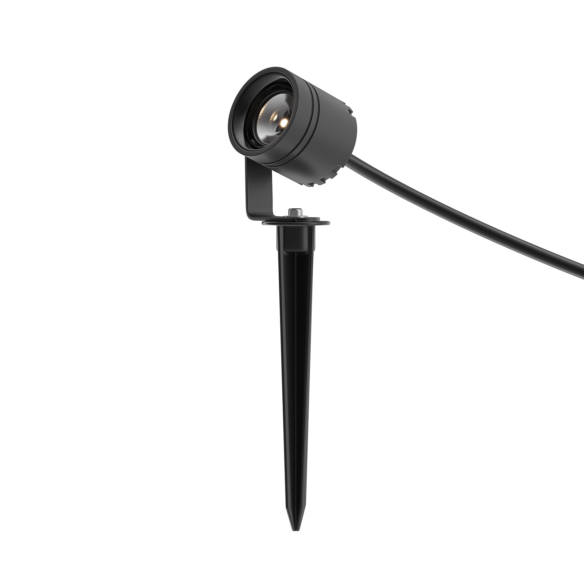 Грунтовый светильник Maytoni Clyde O493FL-L3GF3K LED кол-во ламп:1шт Серый