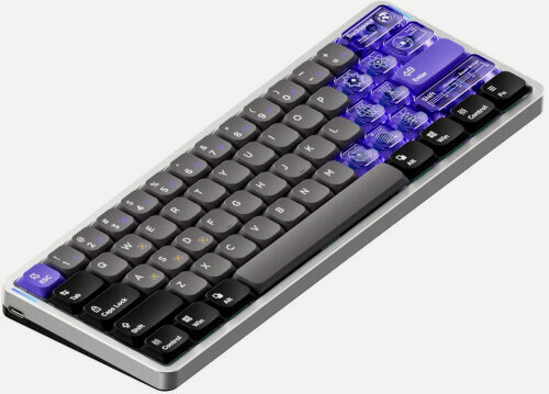 Изображение товара Клавиатура Nuphy Air60 HE, ультратонкая на магнитных переключателях, Low-Profile Magnetic Jade Pro Switch (Air60HE-SS-JPRO)