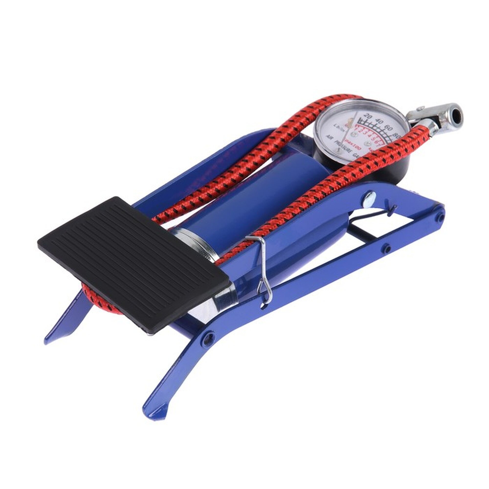 Насос ножной Cartage с манометром 1 цилиндр