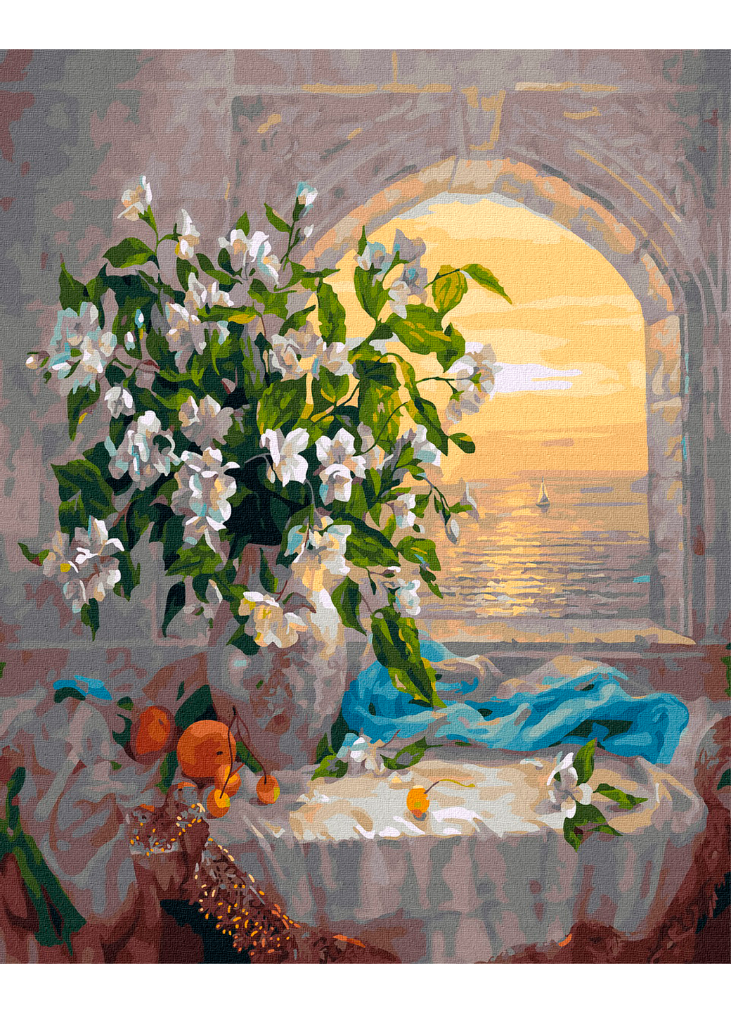 Картина по номерам 40x50 см, "Жасмин", Дандорф О. Kubanstar