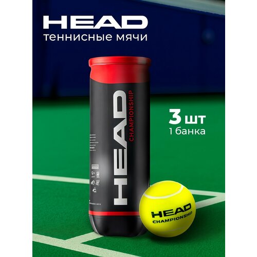 Мячи для большого тениса Head, 3 штуки