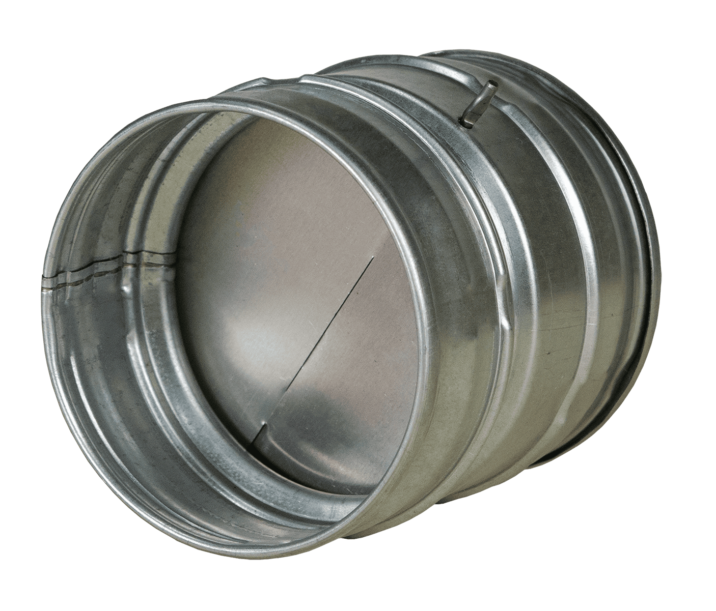 Клапан обратный WAER FL200 для круглых каналов оцинкованный